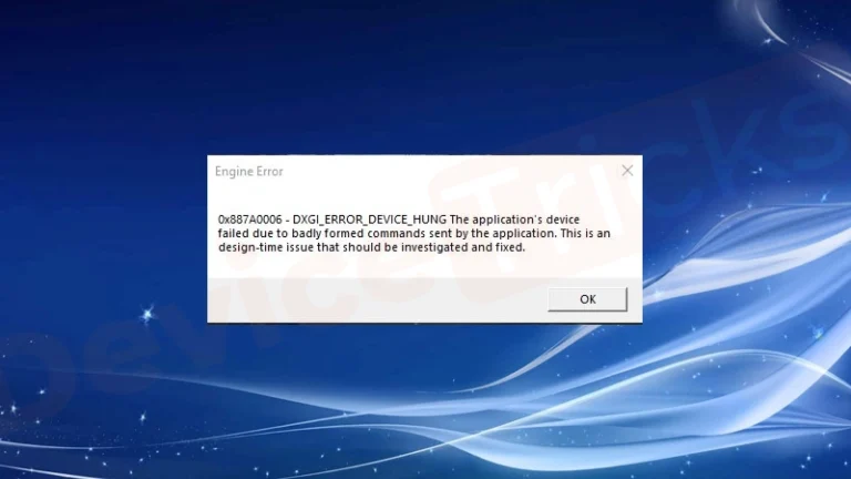 Solved: GPU Failed with Error 0x887a0006